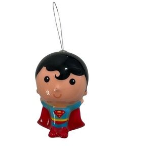 Hallmark Christmas Ornament DC Comics Superman Decoupage 2.5 x 3.5 x 2 inches